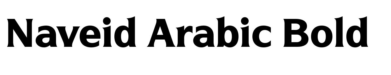 Naveid Arabic Bold